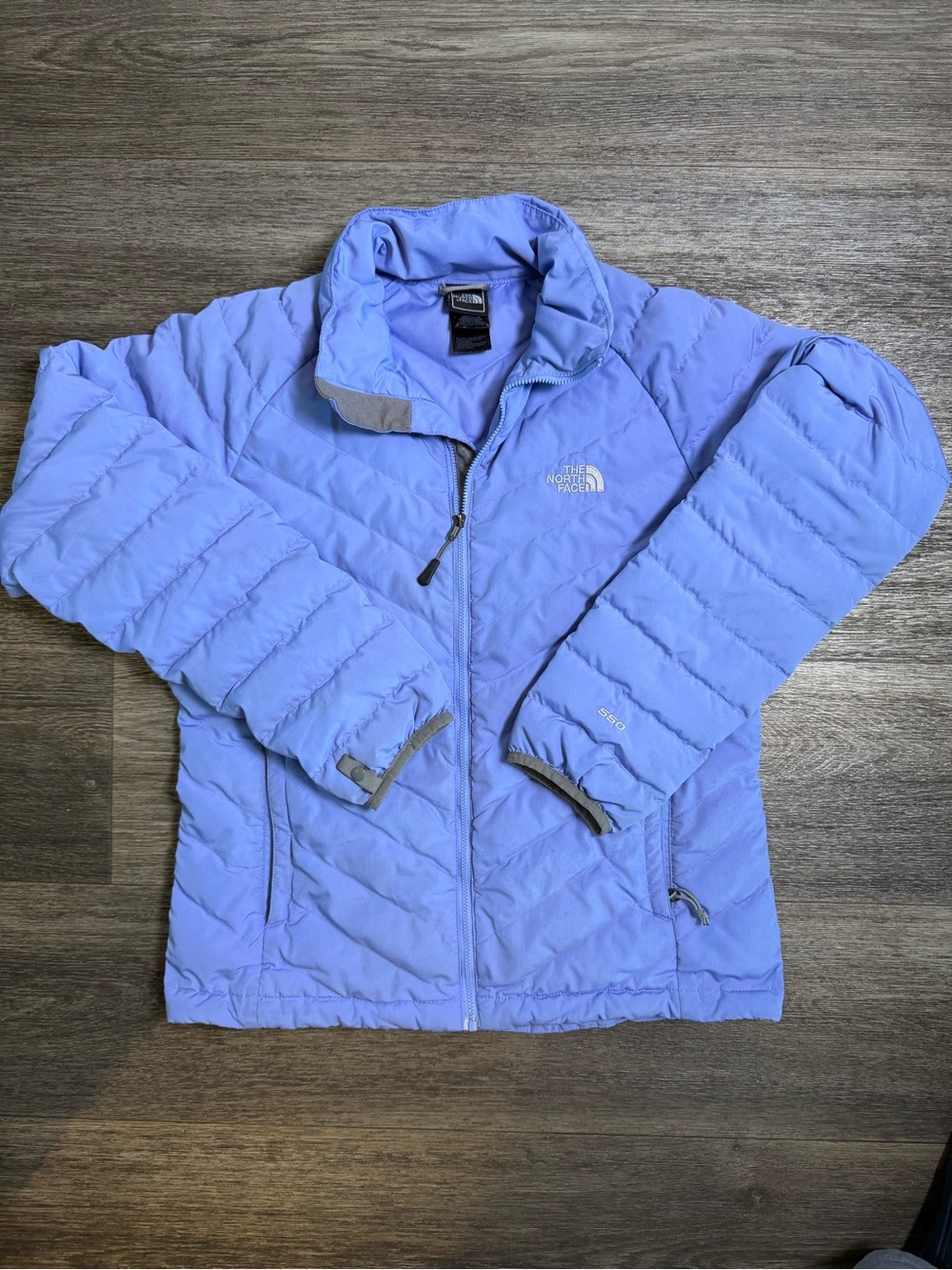The North Face Women's Lavender Quilted Insulated Puffer Jacket